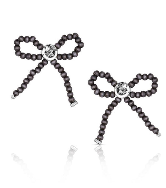 Jewelry Attitude Earrings Forever Tied Bow AER6558