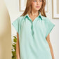 Women’s rayon button blouse MHS02