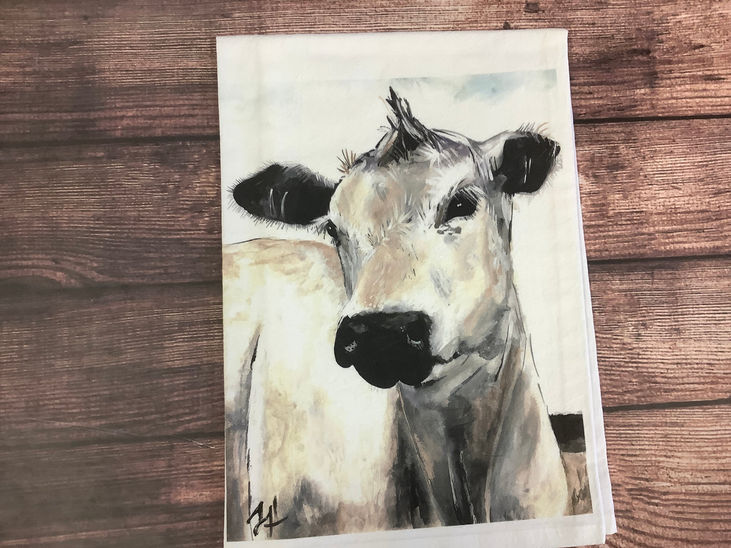 Accessories Tea Towels Western And Farm Print