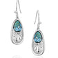 Jewlery Montana Silversmiths  Earrings Pointed Path ER6400