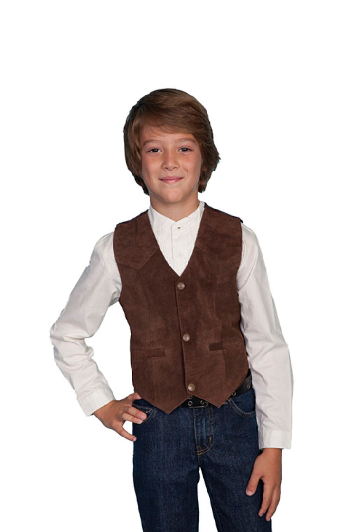 Outerwear Kid’s Scully Suede Vest 2002