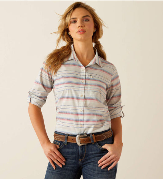 Shirts Women’s Ariat VENTTEK Long Sleeve Stripe 10055203