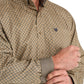 Shirts Mens Cinch Long Sleeve Geo Print MTW1105810