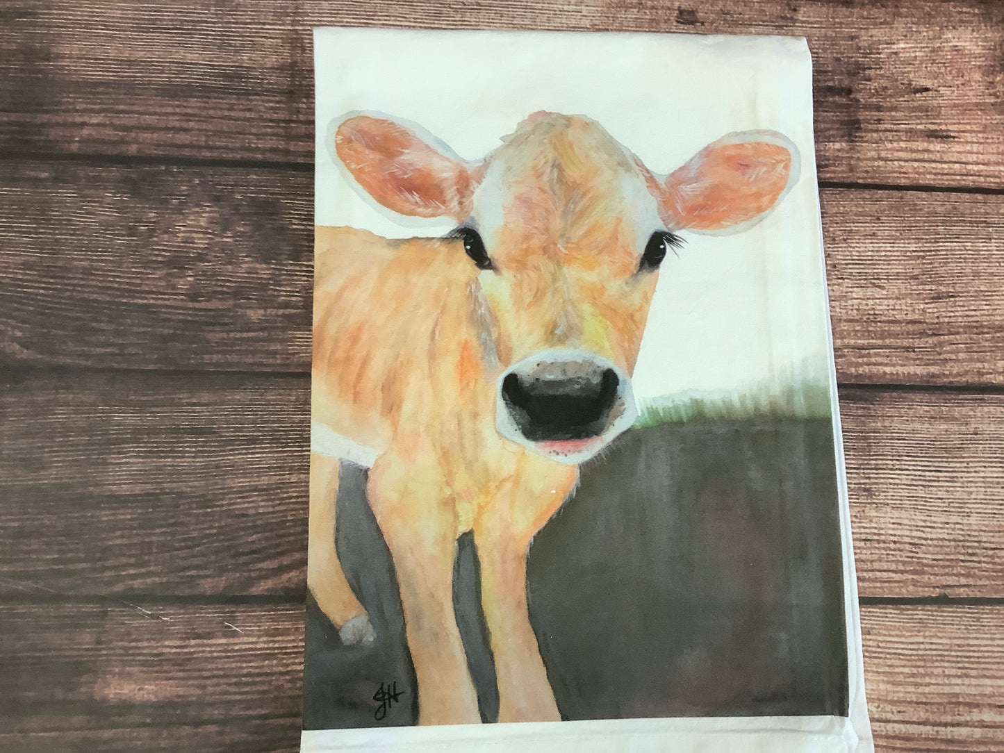 Accessories Tea Towels Western And Farm Print