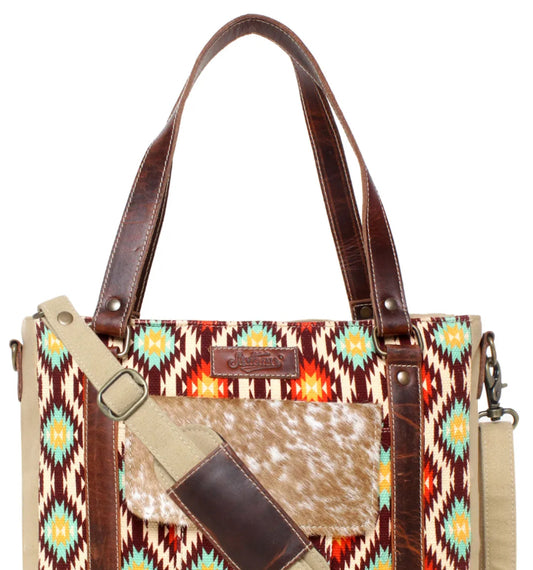 Purses Sixtease Southwest Cowhide Pocket SB-4121