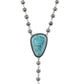 Jewelry Attitude Chasing Turquoise Beaded Necklace ANC5438