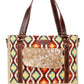Purses Sixtease Southwest Cowhide Pocket SB-4121