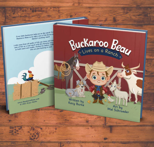 Books Kids Hardcover Buckaroo Beau Vera Vaquera