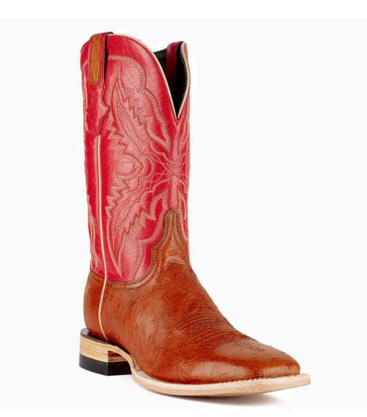 Boots Women’s Resistol Smooth Ostrich Cognac