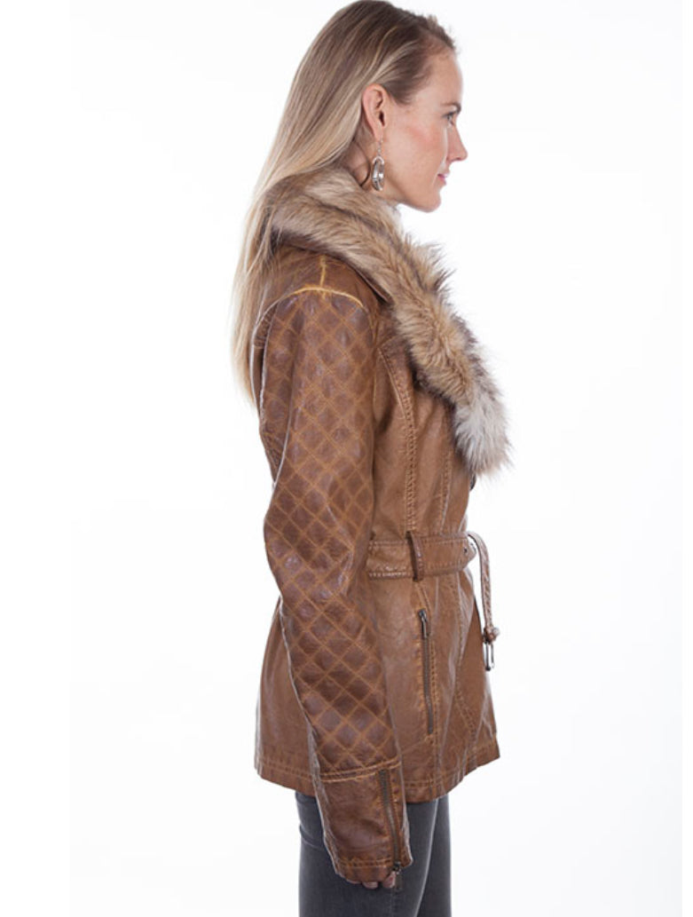 Outerwear Women’s Scully Leather Jacket 8029