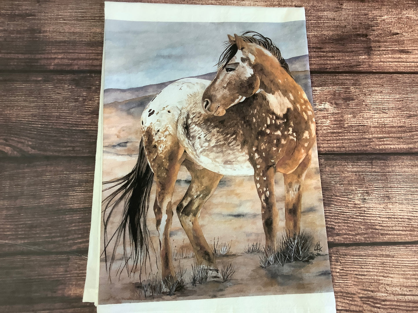 Accessories Tea Towels Western And Farm Print