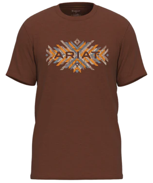 Shirt Mens Ariat Pueblo Flag Short Sleeve 10047882