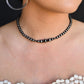 Jewelry 14" Dainty Faux Navajo Pearl Choker N1300
