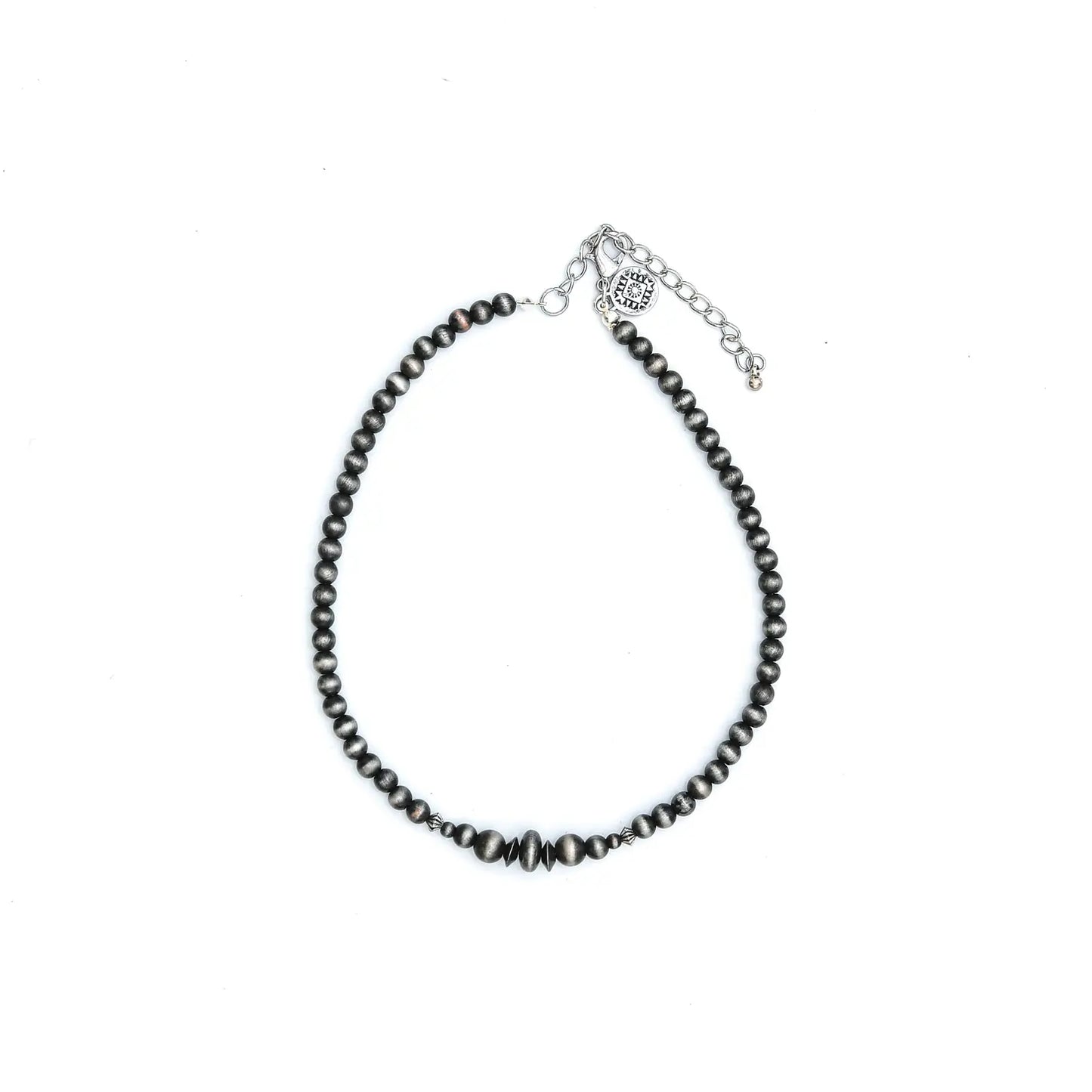 Jewelry 14" Dainty Faux Navajo Pearl Choker N1300