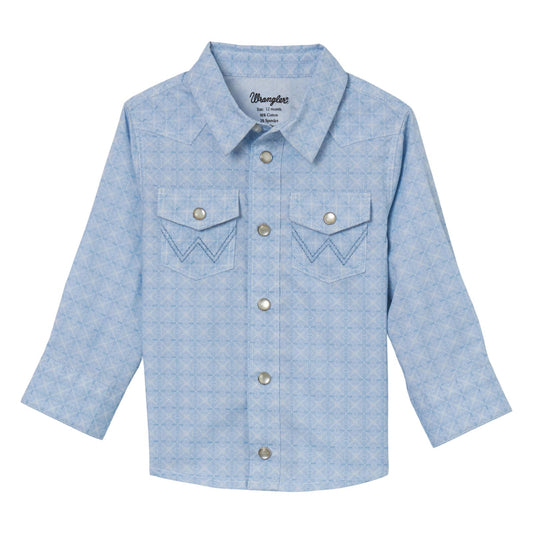 Shirts Kids Wrangler Blue Geo 112344685