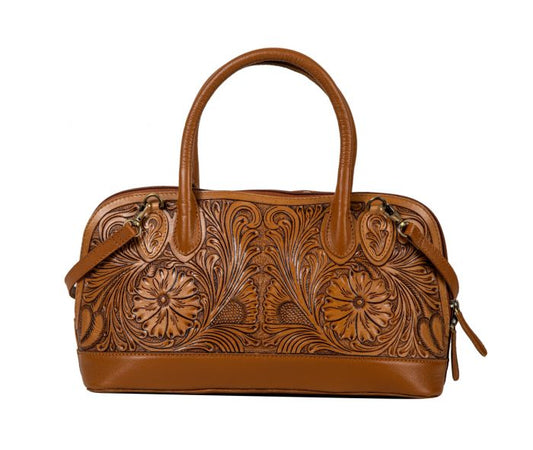 Purses Myra Bag Westward Hand-Tooled Bag S-8088