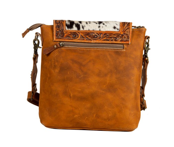 Purses Myra Bag Saddleback Hand-Tooled Bag S7882