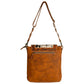 Purses Myra Bag Saddleback Hand-Tooled Bag S7882