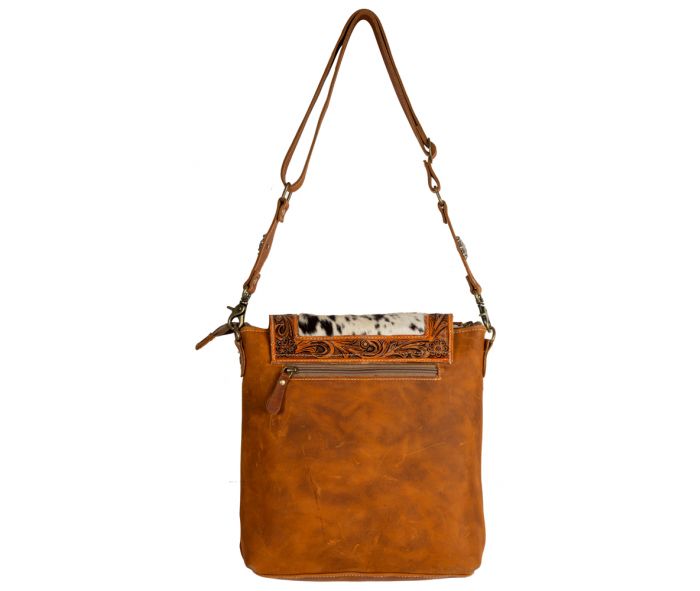 Purses Myra Bag Saddleback Hand-Tooled Bag S7882