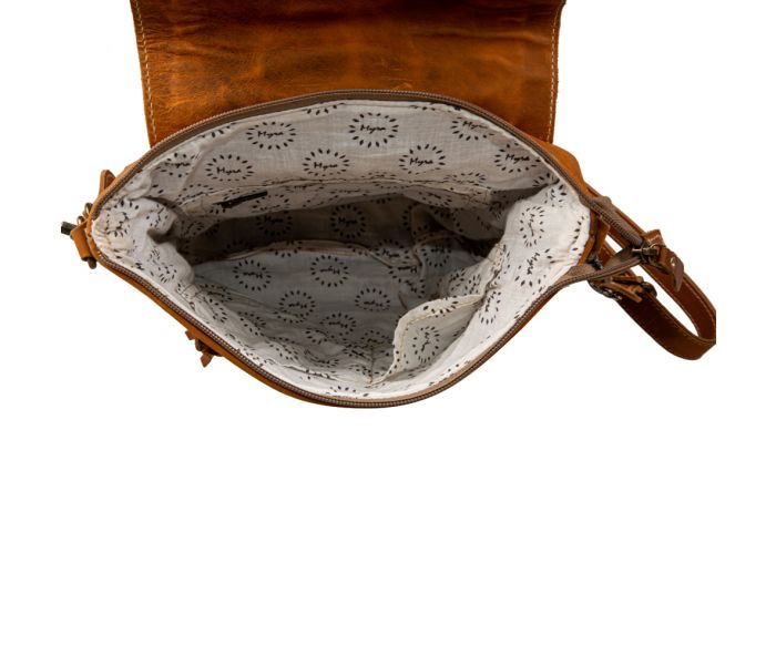 Purses Myra Bag Saddleback Hand-Tooled Bag S7882