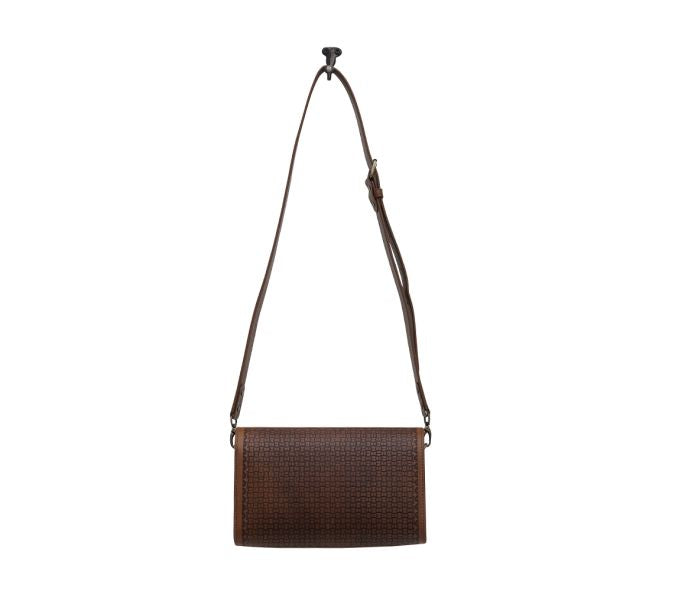 Purses Myra Bag GOLDFISH HAND-TOOLED BAG S-6614