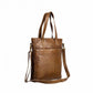 Purses Myra Bag Open Plain Leather Bag S-9357