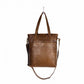 Purses Myra Bag Open Plain Leather Bag S-9357