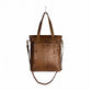 Purses Myra Bag Open Plain Leather Bag S-9357