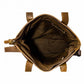 Purses Myra Bag Open Plain Leather Bag S-9357