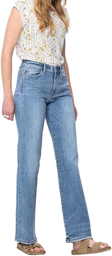 Jeans Women’s Judy Blue Vintage Wash Wide Leg JB82514MD