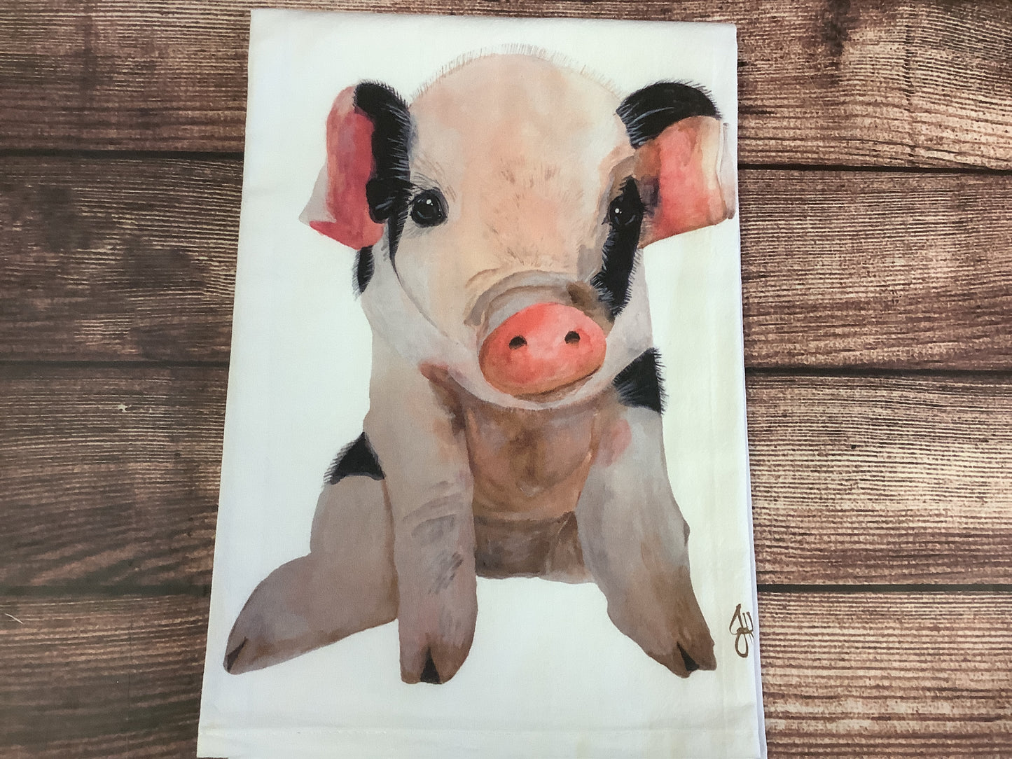 Accessories Tea Towels Western And Farm Print