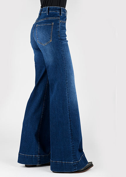 Jeans Women’s Stetson High Rise Wide Leg Dark Wash 11-054-0751-0200