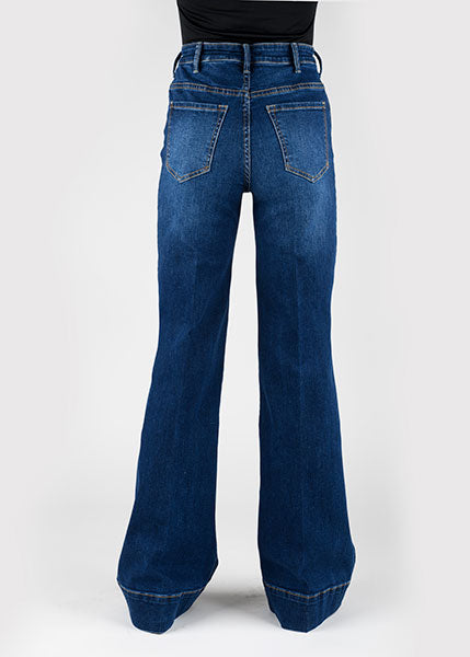 Jeans Women’s Stetson High Rise Wide Leg Dark Wash 11-054-0751-0200