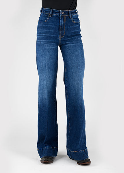 Jeans Women’s Stetson High Rise Wide Leg Dark Wash 11-054-0751-0200