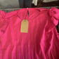 Shirts Women’s Short Sleeve Ruffle Pink CWTSTSOO62