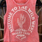 Tops Women’s Ariat Tank  Welcome To The Wild West 10058776