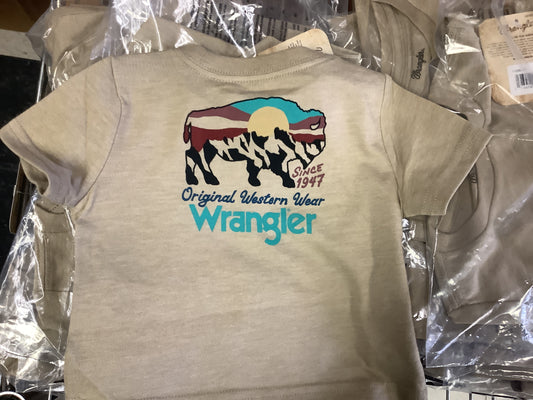 Shirts Infant Boys Wrangler Buffalo Graphic Tee 112354227