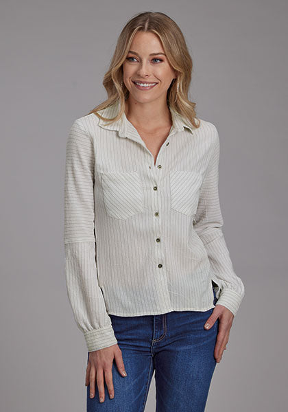 Shirts Women’s Roper Long Sleeve Button Stretch 03-050-0597-7044