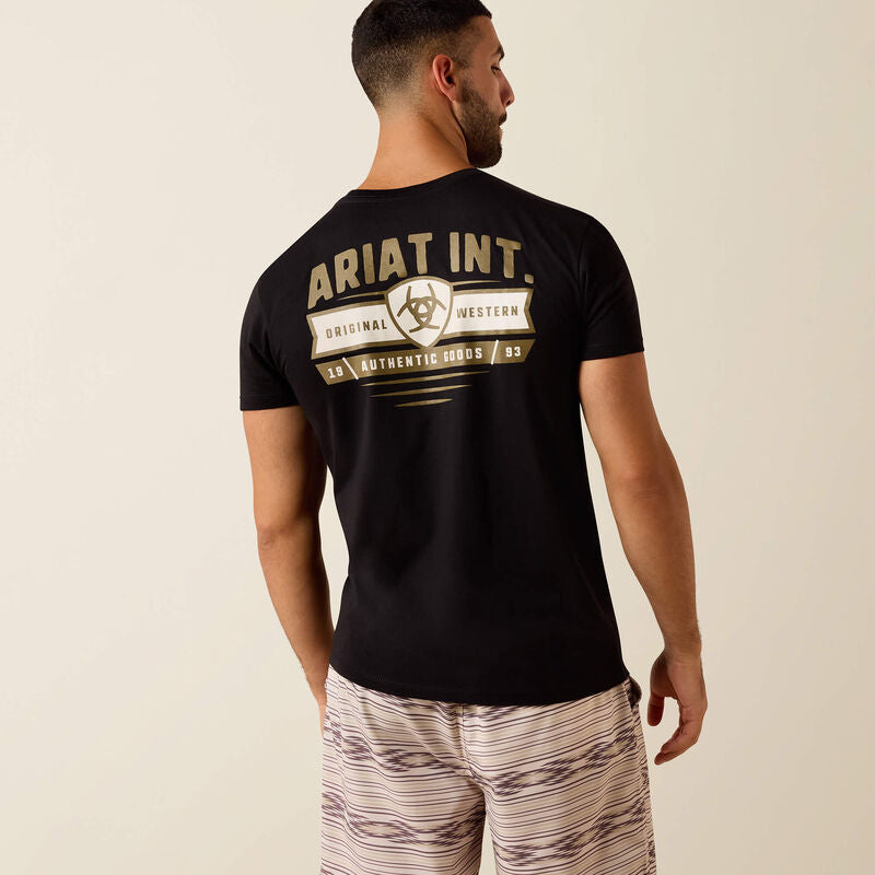 Shirts Men’s Ariat Tee Baner Badge  10073958