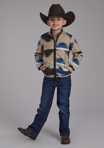 Outerwear Kids Roper Full Zip Poler Fleece 03-095-0250-6632