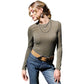 Shirts Women’s Cruel  Long Sleeve Knit CTK7530003