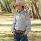 Shirts Boys Cinch Light Blue Stripe TENCEL MTW7060428