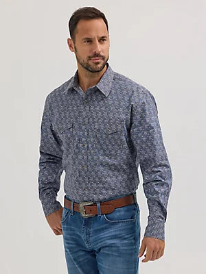 Shirts Mens Wrangler 20X Geo Print 112356579