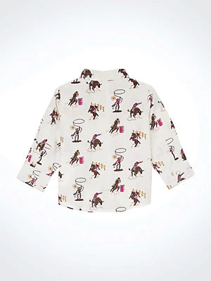 Shirts Girls Wrangler Long Sleeve Pearl Snap 112356562