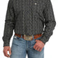Shirts Mens Cinch Long Sleeve Rope Print MTW1105854