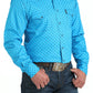 Shirts Men’s Cinch Modern Fit Blue MTW1303092