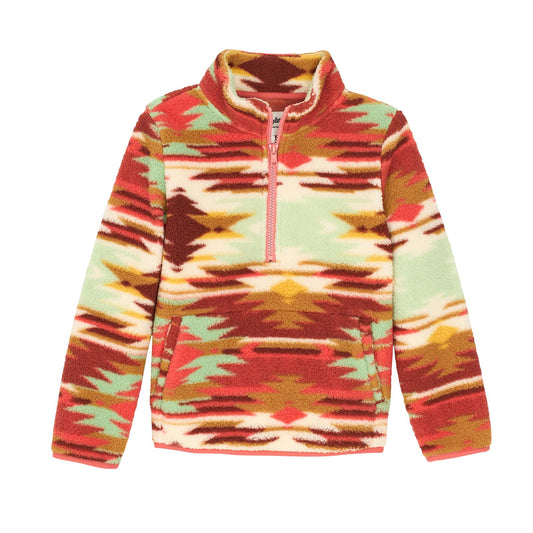 Outerwear Girls Wrangler Sherpa 1/2 Zip 112367539