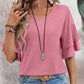 Shirts Women’s Summer V Neck Ruffle Sleeve RCXL01878