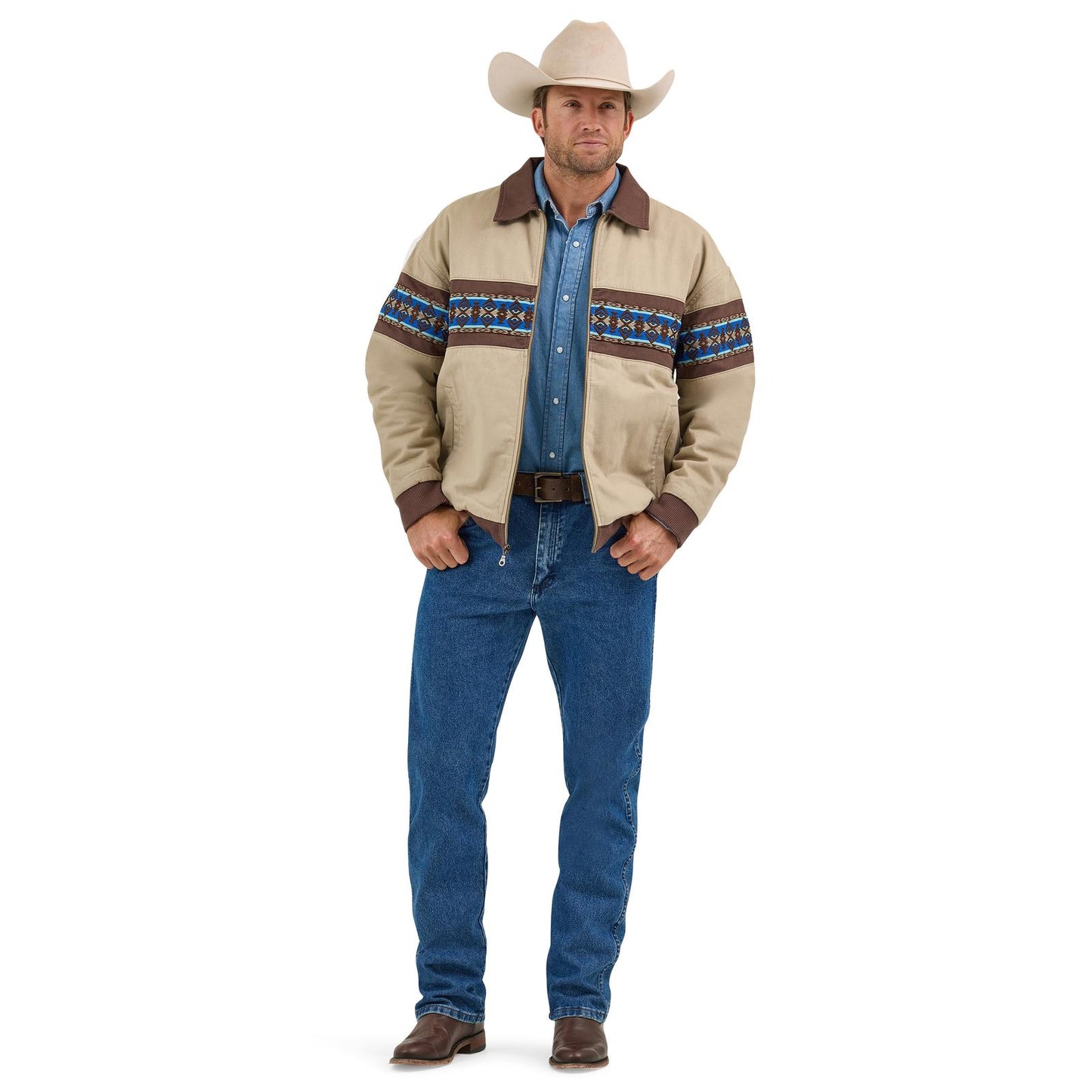 Outerwear Men’s Wrangler Checotah Bomber 112368287