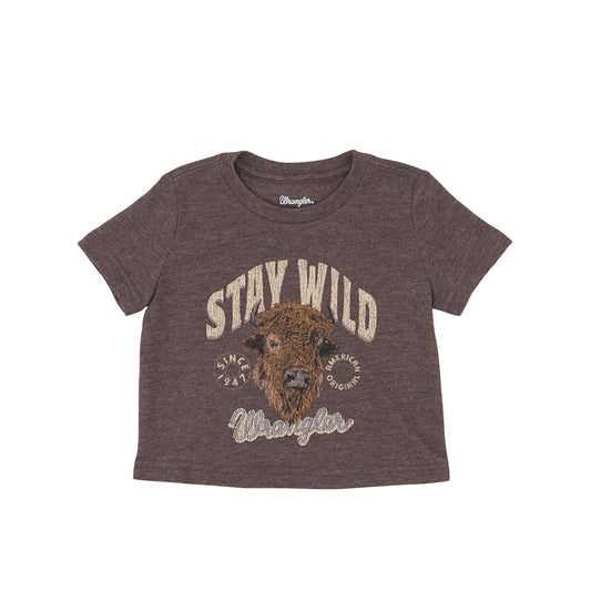 Shirts Boys Wrangler Tee Stay Wild 112368777 112365729